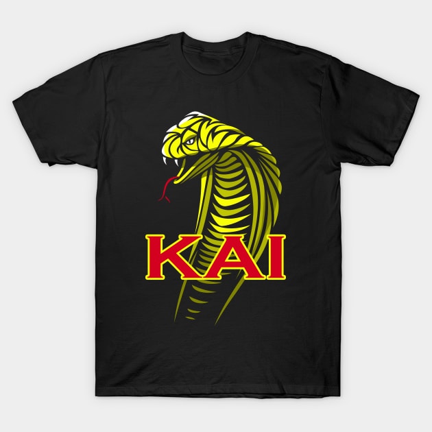 Tribal Cobra KAI T-Shirt by albertocubatas